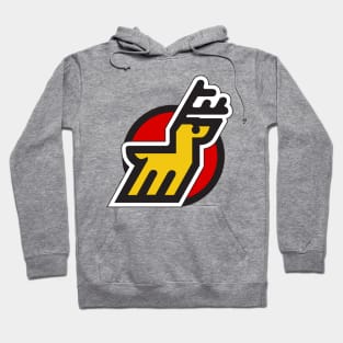 Retro Hockey - WHA - Michigan Stags Hockey Team Hoodie